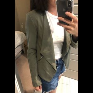 Army green blazer
